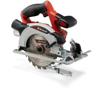 Scie circulaire sans fil Einhell TE-CS 18/165-1 Li Solo, rouge/gris. Scie compacte pour le bricolage.
