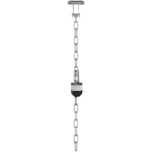 Abus Gitterrostsicherung GS40, 60 cm lange Kette zur Tür- und Fenstersicherung.