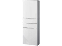 Fackelmann Holzschrank Kara Weiss Breite 61 cm