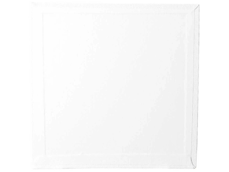 Cartone per pittura rivestito Bianco 20 x 20 cm