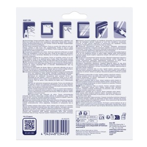 tesa® Insulation Thermo Cover 1,70x1,50m, film isolant pour fenêtre pour une meilleure isolation et moins de condensation.