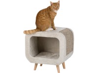 Trixie Kuschelhöhle Alicia mit Buchenholzfüssen 48 x 48 x 38 cm