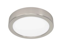 Eglo LED-Deckenleuchte Fueva 6 CCT Stahl Nickel Ø 16,5 cm
