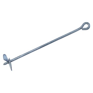 Ancrage de sécurité Weka, lot de 4 en métal pour fixer les équipements de jeux de jardin.
