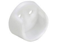 Schrankrohrlager rund Kunststoff Weiss 2 Stk. Schrankrohrlager rund Kunststoff Weiss 2 Stk.