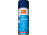 OBI laque colorée aérosol bleu gentiane satiné diluable à l'eau 400 ml