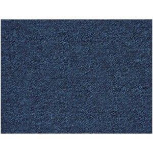 Moquette Rambo bleu foncé au mètre, largeur 4 m, en polypropylène.