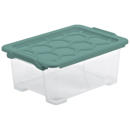Rotho Contenitore stoccaggio Evo Safe Verde salvia 11 l