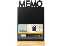 Standkreidetafel Memo 21 x 34 cm