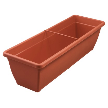 Blumenkasten Toscana Terrakotta (HxBxT) 16,5 x 20 x 59 cm
