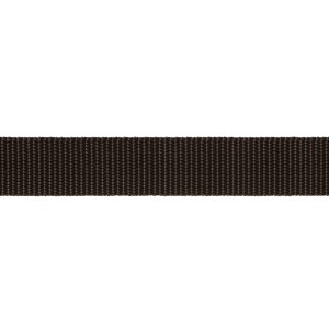 Sangle noire Conacord en polypropylène, largeur 25 mm.