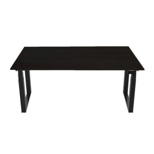 Contini Steh-Sitz-Schreibtisch Schwarz 64,5 - 130 x 180 x 80 cm