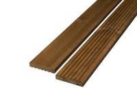 Bodendiele Kiefer Teakfarben 28 x 145 mm / Länge 3 m