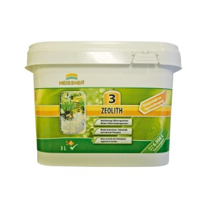 Heissner Zeolite 3L: Cura per laghetti per la prevenzione delle alghe e la filtrazione.