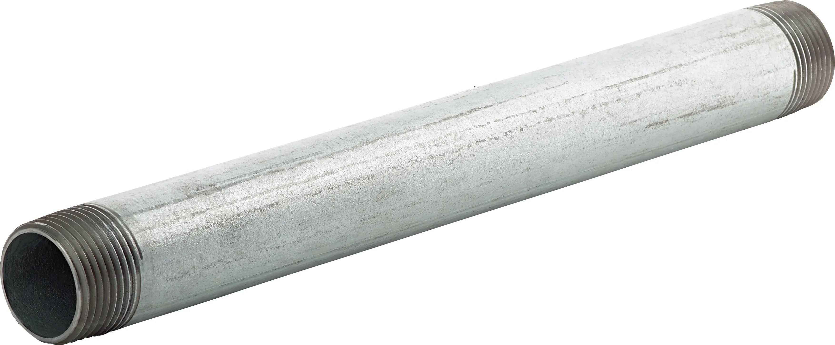 Tuyau De Raccord En Fer Malléable Noir 1" NPT Galvanisé Classe 300 - Neuf - Marque CENTRAL