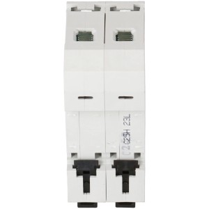Interruttore magnetotermico Max Hauri 1P+N, 25A, curva C, per impianti elettrici.