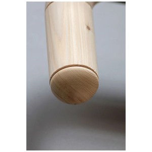 Dieda Endkappen für Holzhandlauf Fichte Ø 40 mm / 2 Stk.