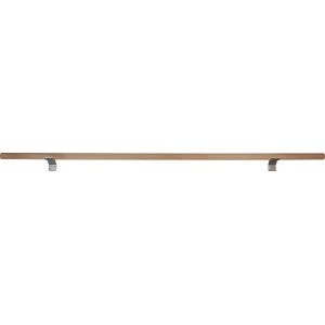Kit de rampe d'escalier en hêtre, 200 cm, avec supports pour intérieur.