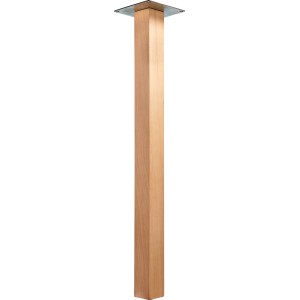 Gamba per tavolo Hettich Melta, faggio, 720mm, gamba per mobili, uso interno.