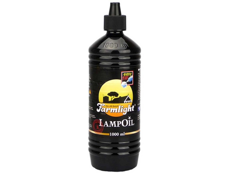 Farmlight Bio Lampenöl farbig kein Paraffinöl für Öllampen Gartenfackeln 1  Liter