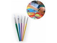 I Am Creative Pinselset Kids Nylonhaar sortierte Farben 5 Stk.