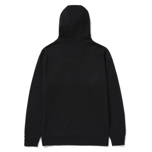 Sweat à capuche noir Cat Hoodie Trademark taille M, vêtement de travail.