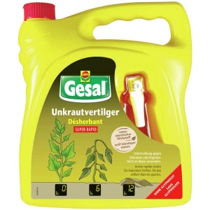 Gesal Diserbante Super-Rapid 3l, spray pronto all'uso per il controllo delle erbacce.