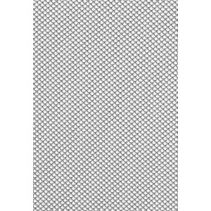 Griglia multiuso Jolly argentata, 0,5x5 m, in plastica, per supporto rampicanti, copertura pozzi e grondaie.