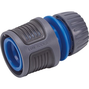 Raccord de tuyau LUX 13-15 mm, raccord pour tuyaux d'arrosage pour une connexion facile.