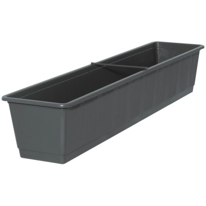 Blumenkasten Standard Anthrazit (HxBxT) 14,5 x 17,5 x 79 cm
