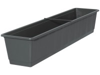 Blumenkasten Standard Anthrazit (HxBxT) 14,5 x 17,5 x 79 cm