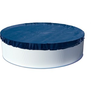 Bâche d'été légère Steinbach, couverture de piscine bleue pour piscines Ø 460 cm.