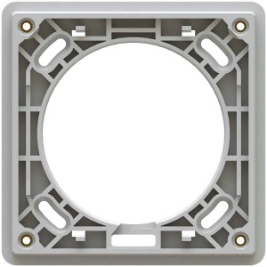 Telaio di montaggio a incasso Exo IP55 grigio chiaro per interruttori e prese.