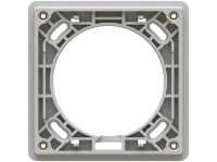 Unterputz-Befestigungsrahmen Exo IP55 Lichtgrau Gr. 1 x 1
