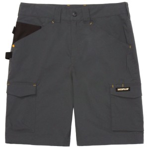 Short de travail Cat Nexus en Dark Shadow, taille W36, avec poches cargo et poches à outils.