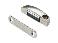 Magnetschnäpper Gegenplatte starr 4 kg Nickel 2 Stk.