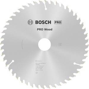 Lama per sega circolare Bosch Optiline Wood, Ø 210 mm, 48 denti per tagli precisi nel legno.