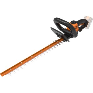 Worx Akku-Heckenschere WG261E.9, 45 cm Schwertlänge, für präzise Heckenschnitte.