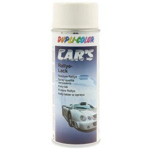 Dupli-Color Cars vernice spray bianco lucido, bomboletta da 400ml per riparazioni.