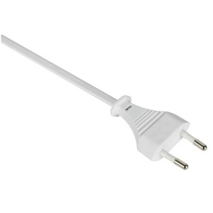 Rallonge blanc-gris T11 avec port USB-C et USB-A, longueur 3 m.