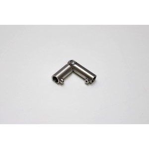 5 joints V2A pour barres rondes, accessoires pour escaliers et rampes.