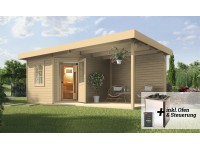 Weka Saunahaus Salo Sparset Natur BioS 7,5 kW Weka Saunahaus Salo Sparset Natur BioS 7,5 kW