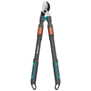Gardena TeleCut pro L, cesoia per rami con manici estensibili fino a 50mm di diametro.