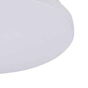Plafoniera LED Eglo Expert Approdo bianca e rotonda, Ø 31 cm, adatta per ambienti umidi.