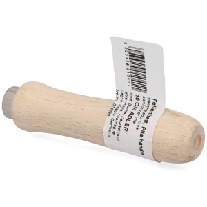 Manche en bois pour lime de 10 cm en hêtre. Outil pour rabots et ciseaux.