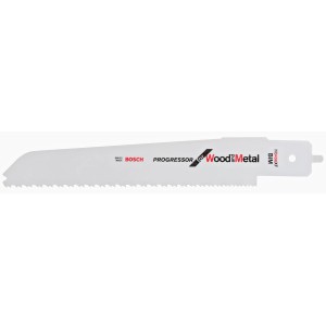 Lame de scie sabre Bosch Progressor pour bois et métal, adaptée pour PFZ 500.
