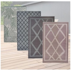 Tappeto da esterno assortito, 120x180 cm. Design moderni per terrazza e balcone.