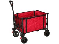 Bollerwagen faltbar Rot 120 l
