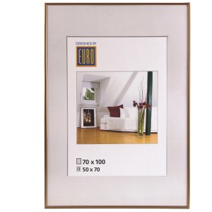 Cornice KR1, plastica, bronzo, 70x100 cm. Ideale per incorniciare foto e immagini.