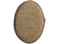 MSV Peeling-Badeschwamm oval Jute 13 x 17,5 cm